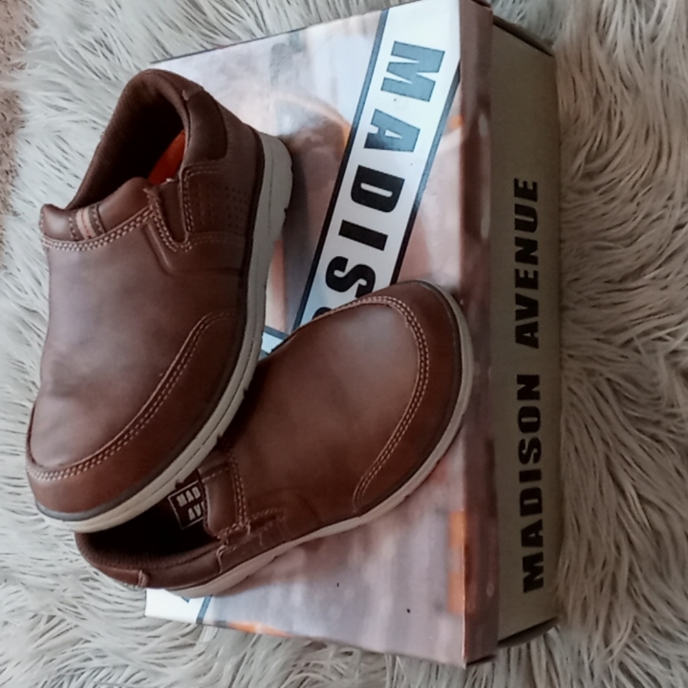 Boys dress shoes by Madison Avenue